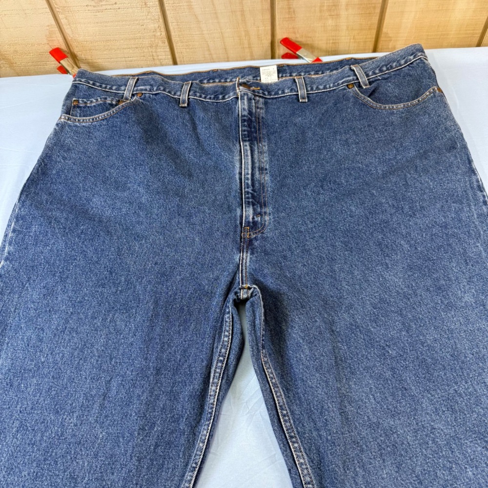 VTG Levis 550 Relaxed Fit Jeans Mens 54x30 Blue Denim Orange Tab Vintage 5-Pockt - Picture 3 of 16